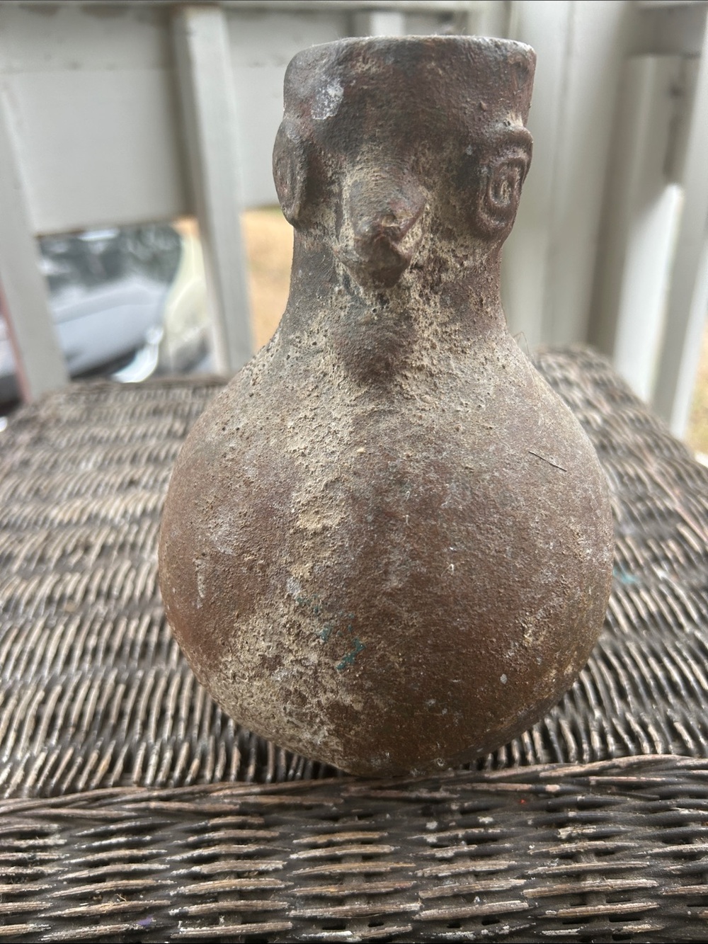 Vintage pre columbian vase